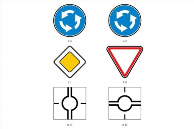 Миф: Разметка на круговых перекрестках останется прежней